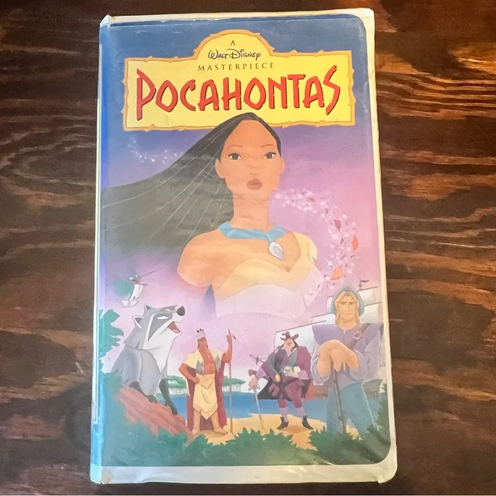 Lot of 3 VHS DISNEY PRINCESS MOVIES SNOW WHITE POCAHONTAS SLEEPING BEAUTY